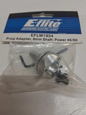 E-Flite EFLM1934 8.0mm Prop Adapter w/ Set Screw Power 46/60 - Image 1 of 4