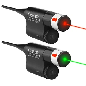 Bore Sighter Red / Green Laser Rifle Sight kit .177 To .50/12GA Multiple Caliber - Picture 1 of 23