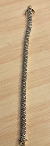 G1046~ Vintage PAJ BB Tennis Bracelet Vintage Estate - Picture 1 of 4
