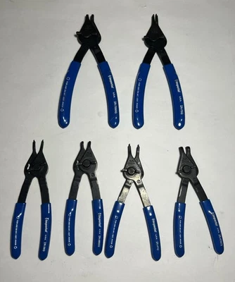 Juego de alicates de anillo de retención a presión imperial 6 piezas reversibles Foto 1 de 4