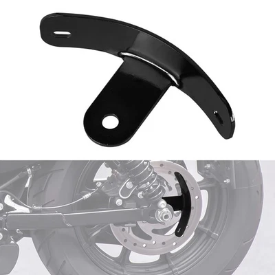 Soporte de matrícula curvo lateral trasero para Harley Sportster 48 72 Iron 883 1993+ Foto 1 de 4