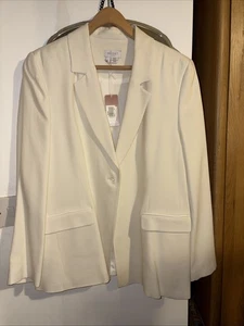Ghost ‘Piper’ Formal Jacket, Ivory Size L /14. Brand New With Tags. - Picture 1 of 5