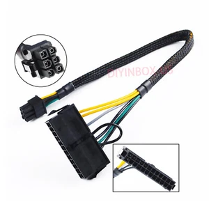 24pin to 6pin ATX Power Supply Cable For Dell Optiplex 3050 5050 7050 7060 V3470 - Picture 1 of 11