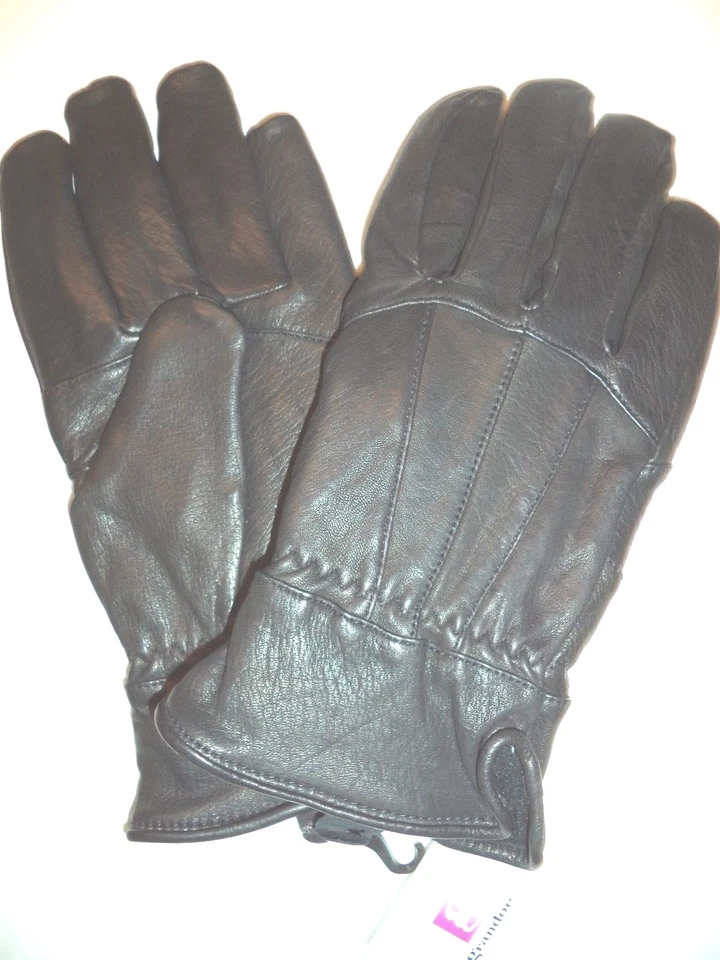 Men's Grandoe Genuine Leather Driving Gloves,Black Medium - Image 1 of 1