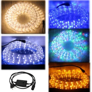 10m-100m LED Lichterschlauch Lichterkette Wasserdicht Außen/Innen Lichtschlauch - Bild 1 von 14