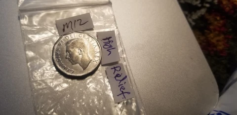 Canada Super Rare 1951 High Relief 5 Cent Coin High Grade Rare Coin Cover