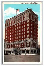 Postcard Lincoln Nebraska Hotel Capital