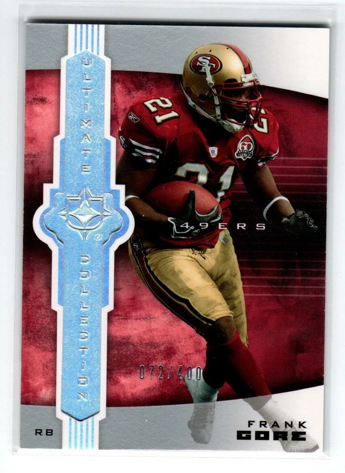 2007 Ultimate Collection #84 Frank Gore 400 (ref 190837) - Image 1 of 1