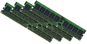 4x 4GB 16GB DDR2 RAM Speicher HP Proliant DL140 G2 ECC Registered PC2-3200R - Bild 1 von 1