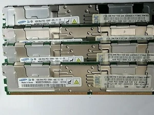SAMSUNG RAM Kit 4GB IBM PC2-5300F-555-11-D0 M395T5166AZZ4-CE61 Server RAM - Picture 1 of 4