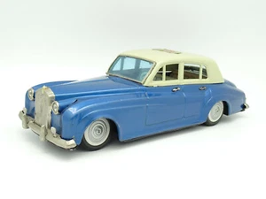 Bandai Toy Tin 25cm 1/20 - Rolls Royce Silver Cloud Blue - Picture 1 of 6