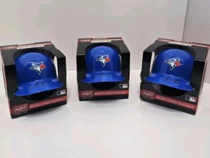 Lot of 3 Autographed Toronto Blue Jays Mini Helmets By Rawlings - Brand New - Picture 1 of 12