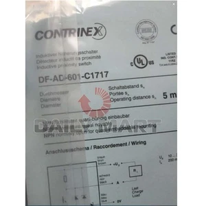 New Contrinex DF-AD-601-C1717 Proximity Switch Sensor - Picture 1 of 1
