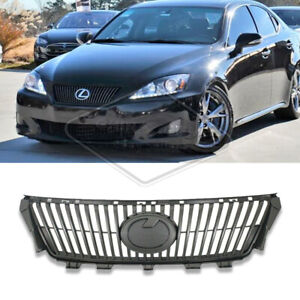 For 2009 2010 Lexus IS250 IS350 Grill Gray Front bumper Upper Grille