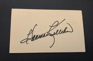 Harmon Killebrew (d. 2011)——Minnesota Twins—HOF—Signed Cut 3x5 Index Card - Picture 1 of 1