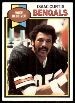 1979 Topps #395 Isaac Curtis Cincinnati Bengals - Image 1 of 2