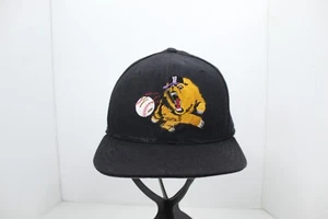VINTAGE Fresno Grizzlies Fitted Cap Mens 7 1/8 Black Wool Minor League Baseball - Bild 1 von 6