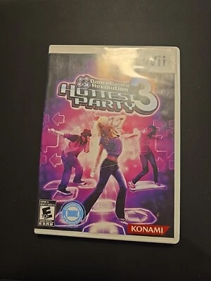 Dance Dance Revolution Hottest Party 3 Wii Tested & Works - Image 1 of 2