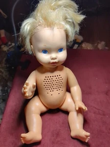 1972 Mattel baby doll blonde blue eyes smile 1964 body- Not Tested Family-owned - Picture 1 of 8