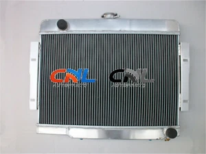 3Row Aluminum Radiator For 72-86 Jeep CJ CJ5 CJ7 Chevy Small Block SBC Swap V8 - Bild 1 von 5