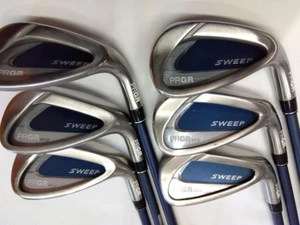 PRGR Sweep CT-17 Ladies Irons #7-9.P.A.S(6Clubs)/sweep/Flex:M30/Iron set - Picture 1 of 6