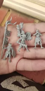 28mm aztec warrior command group, fantasy tabletop - Picture 1 of 1