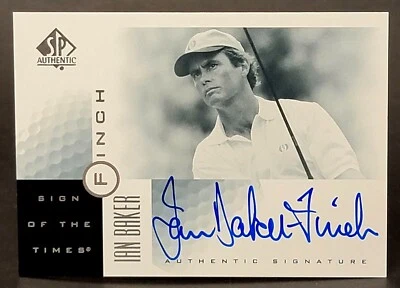 2001 SP Authentic Sign of the Times #IF Ian Baker Finch - Image 1 of 2