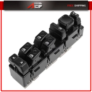 Front Left Window Switch For Chevrolet Suburban 1500 GMC Yukon XL 1500 2003-2006 - Picture 1 of 6