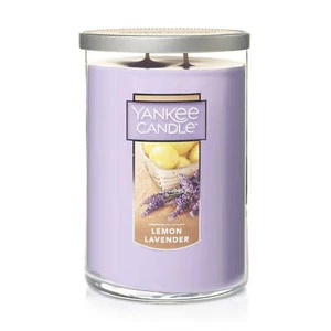 Yankee Candle Lemon Lavender - Large 2 Wick Tumbler Candle - Picture 1 of 4