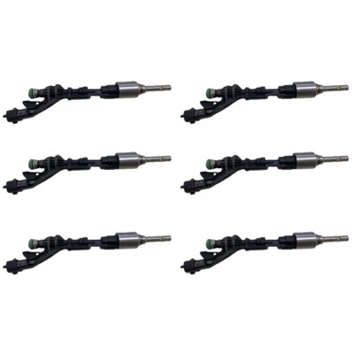 For Jaguar F-Type XJ XF 3.0L 2013-2015 FX23-9F593-AC 6Pcs Fuel Injector - Imagem 1 de 4