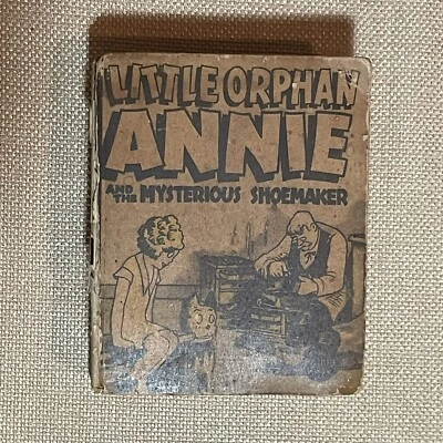 The Big Little book Little Orphan Annie And The Mysterious Shoemaker Foto 1 de 4