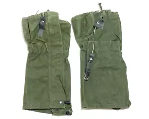 Genuine British Army Surplus Gaiters Olive DPM or MTP Waterproof - Picture 1 of 4