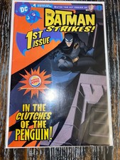 BATMAN STRIKES 1  BURGER KING ONLY  DC COMICS WB SCARCE 2004