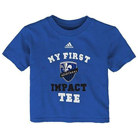 MLS Montreal Impact Boys My First Short Sleeve Tee, 24 Months, Strong Blue Cover