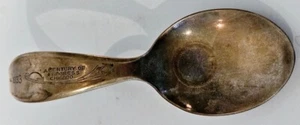 1933 Chicago World's Fair Baby Feeding Spoon "A Century Of Progress" ~Green Duck - Picture 1 of 6