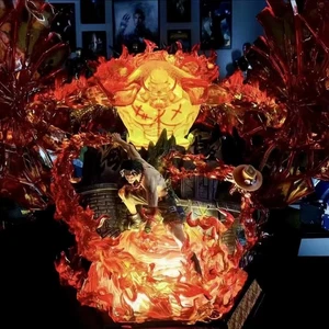 One Piece Whitebeard & Portgas D. Ace Figur Anime Statue Sammlung Modell - Bild 1 von 5