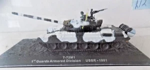 T-72M1 1. GAURDS ARM DIV USSR 1981 1:72 SCALE BY ATLAS - Bild 1 von 2