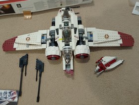 LEGO Star Wars: Arc-170 Starfighter (8088) All pieces, Box and manual