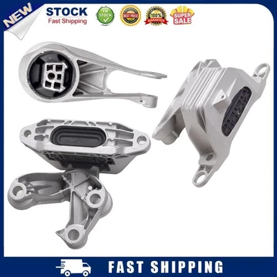 Juego de 3 soportes de transmisión automática para motor Chevrolet Malibu 2016 2017 2018 1,5 L Foto 1 de 4