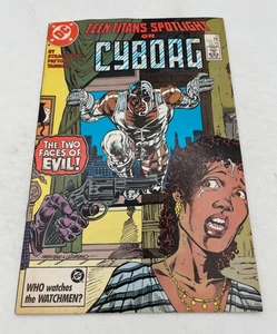 Teen Titans Spotlight: Cyborg #13 Vintage 1987 DC Comics - Imagen 1 de 1
