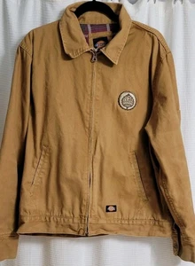Odell Brewing Co Giacca di Tela Uomo Large Tan Dickies (T25) - Foto 1 di 13