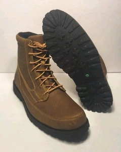 Timberland Attleboro Mid Lace Boot Sz 9.5 Wheat Full Grain Leather 1A5YQS 231 - Picture 1 of 5