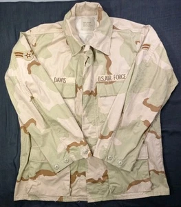 1990 U.S.A.F. Desert Camouflage Pattern Combat Coat☆sz: Large-Regular☆CLEAN - Picture 1 of 8