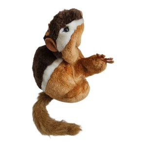 Folktails Folkmanis Brown Plush Chipmunk Full Body Hand Puppet Squirrel 10" - Picture 1 of 11