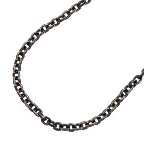 CHROME HEARTS CATENA CARTA CUORI CROMATI 24 collana 2h argento BCA088 usata 2053d8cc7935fd9efce0