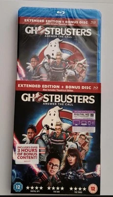 Ghostbusters/Answer The Call Extended Edt,3 Hrs Bonus Content(Blu-ray+Slipcase). - Image 1 of 2