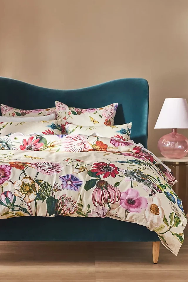 Anthropologie - The Printed Cotton-Slub Duvet Collection​​ - Sale On - Image 1 of 4