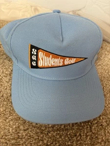 STUDENTS GOLF UNIVERSITY CAP /Hat. Light Blue - Picture 1 of 4