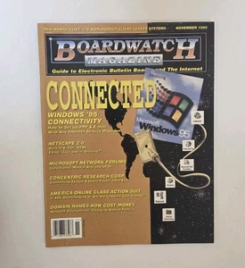 Boardwatch Magazine-Connected windows 95 November 1995 - Picture 1 of 3