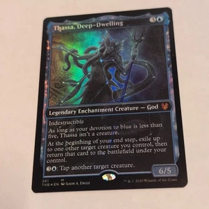 Thassa, Deep-Dwelling - Showcase Foil Near Mint, Theros Beyond Death MTG Foil - Picture 1 of 3